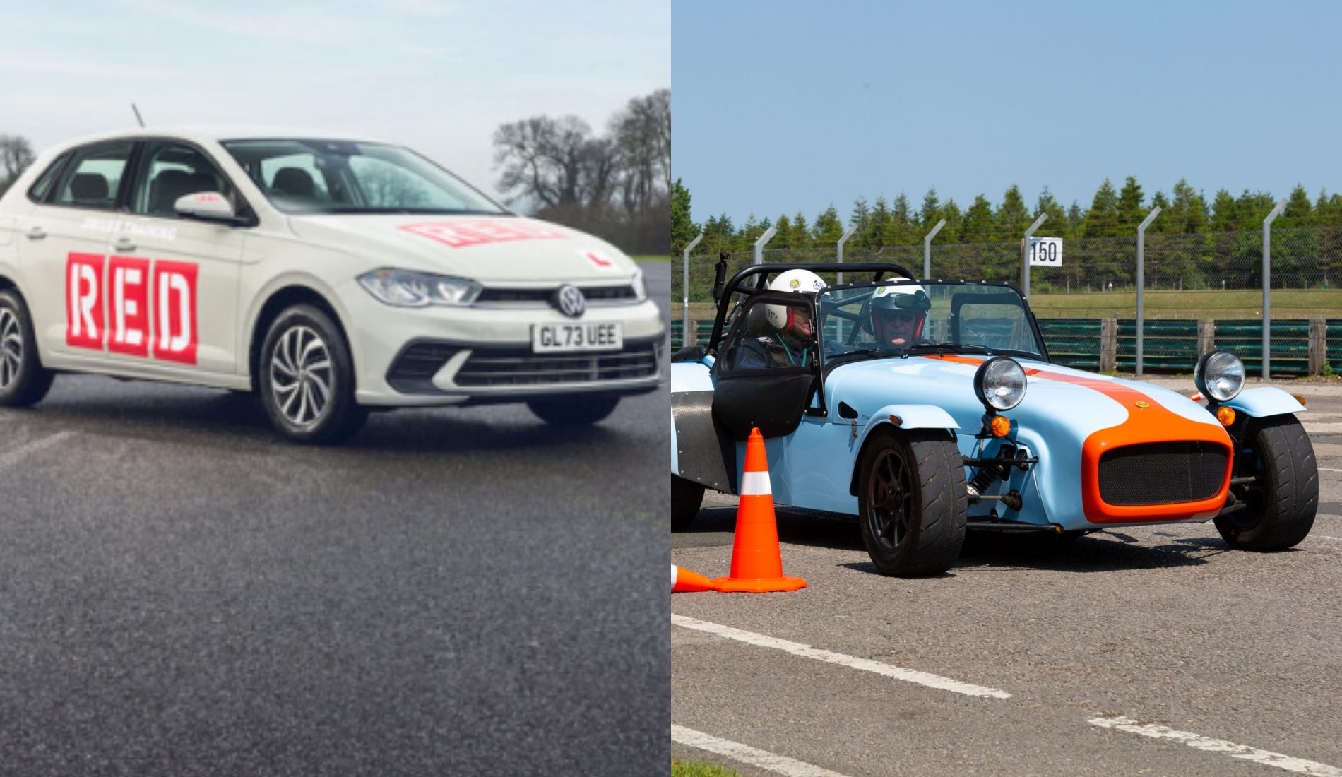 Advanced Driving + Caterham Auto-test Experience