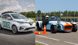 EV Training Experience + Caterham Auto-test Experience
